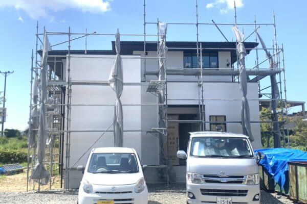 北区新築工事現場