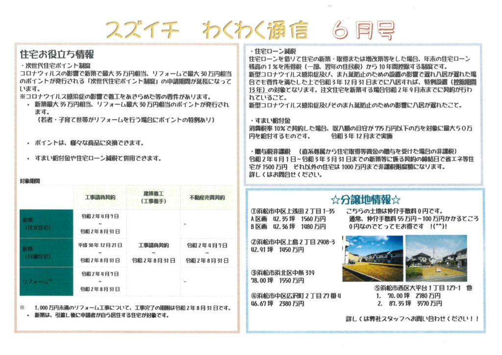 わくわく通信6月号