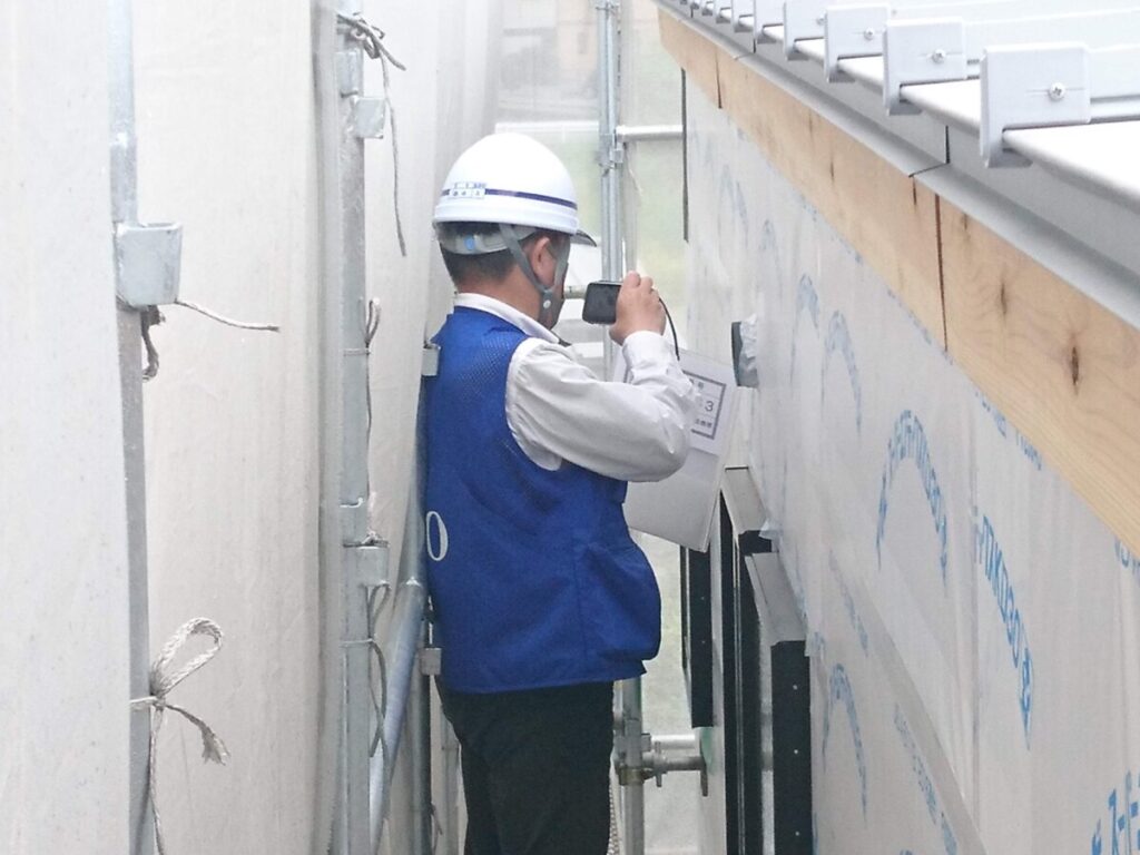 安心の防水検査