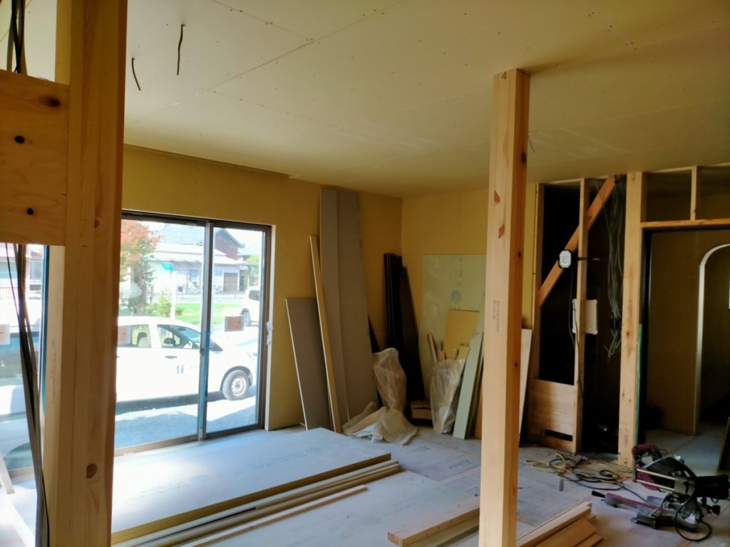 浜松市西区入野町　Y様邸　建築状況報告