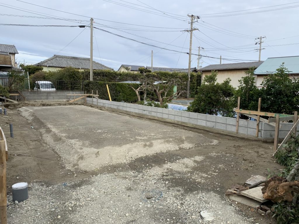 Ｆ様邸　着工しました。