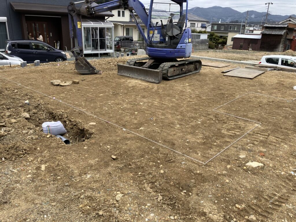 浜名区細江町　Ⅰ様邸　着工しました!