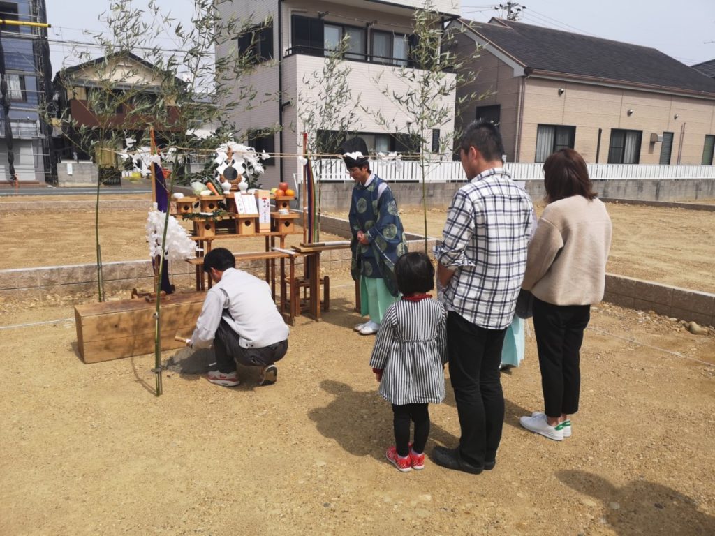 『中区上浅田町Ｔ様の地鎮祭』
