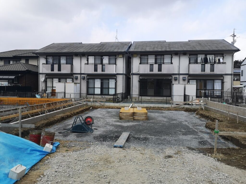浜松市西区入野町　A様邸　建築状況
