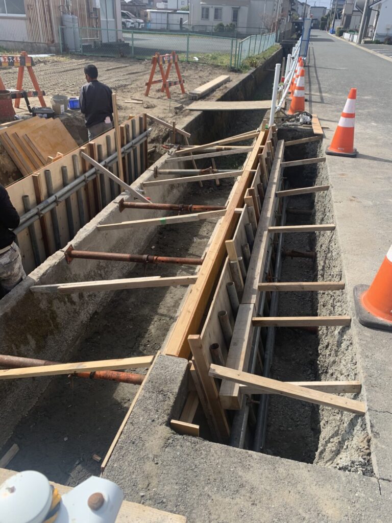 N様邸新築工事　基礎編