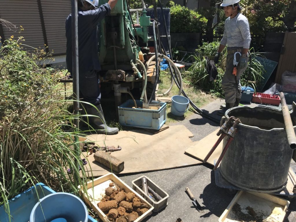 ボーリンク調査開始
