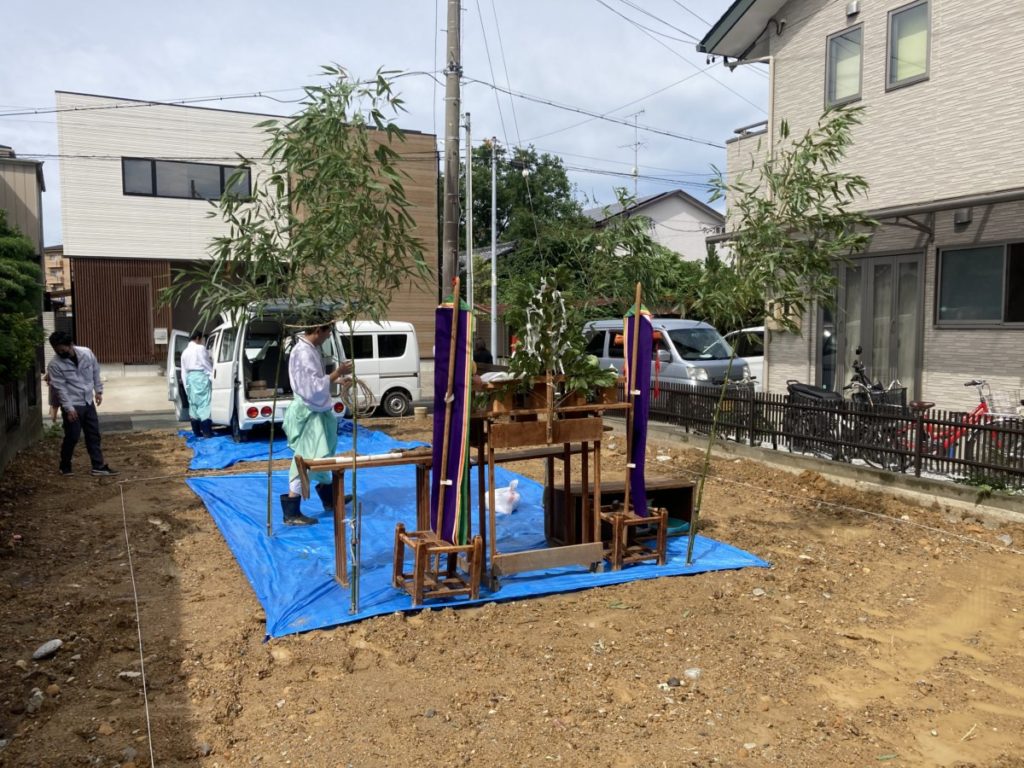 浜松市中区葵東S様邸　地鎮祭