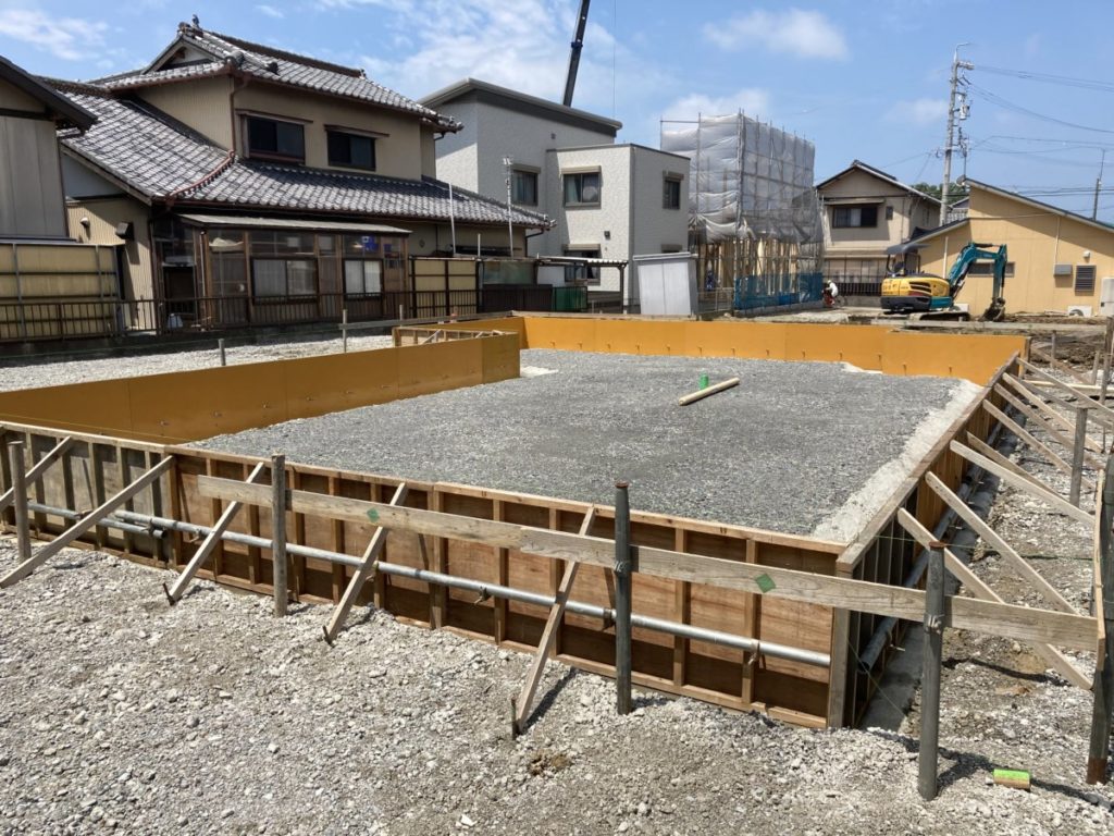 西区入野町　S様邸　上棟