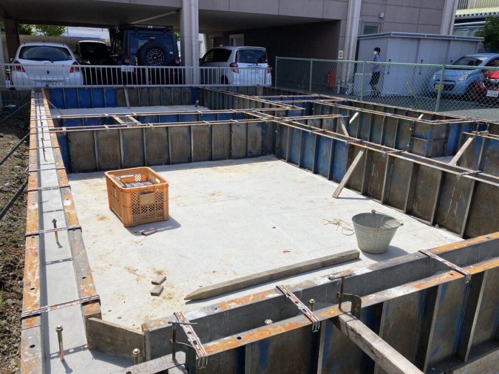 中区住吉　T様邸　基礎工事 ２