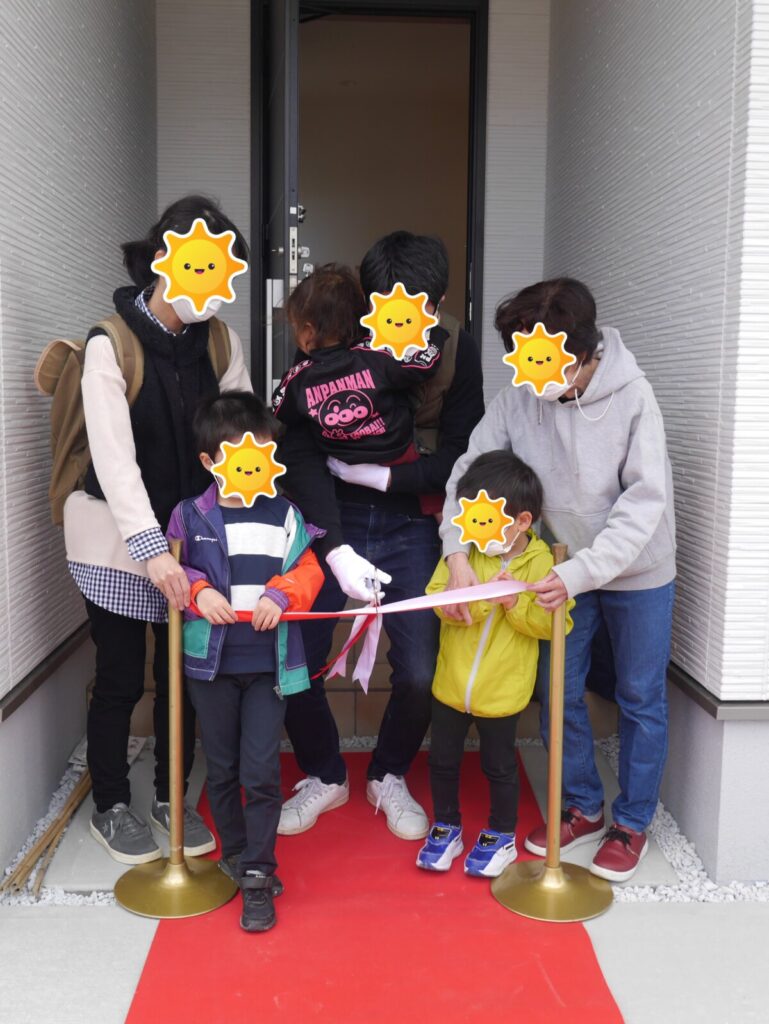 待望の”お引き渡し”　中区上浅田M様邸